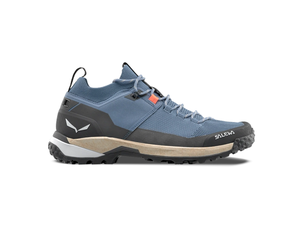Męskie Buty Turystyczne Salewa Puez 2 Knit Ptx M - java blue/black
