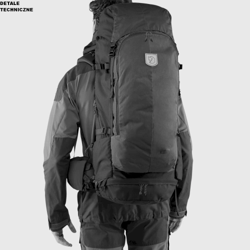 Plecak Turystyczny Fjallraven Keb 72 - Olive-Deep Forest
