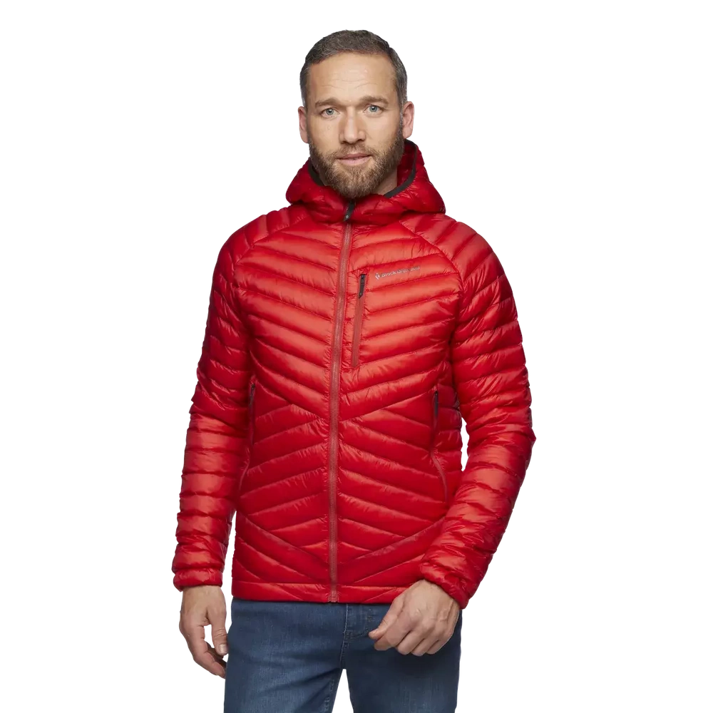 Kurtka puchowa Black Diamond M Approach Down Hoody - Hyper Red
