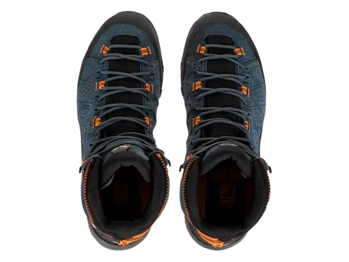 Męskie Wysokie Buty Turystyczne Salewa Ms Alp Trainer 2 Mid Gtx - dark denim