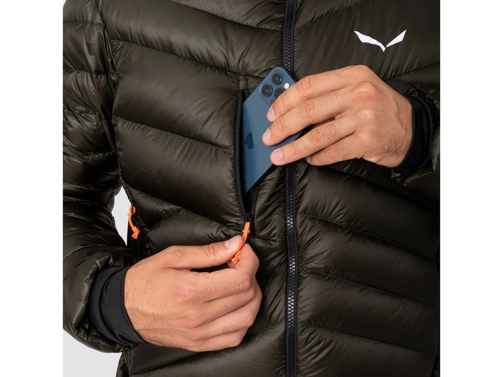 Ciepła Puchówka Salewa Ortles Medium 3 Rds Dwn Jacket M - black out