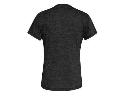 Męska Koszulka Oddychająca Salewa Puez Melange Dry M S/S Tee - black out melange