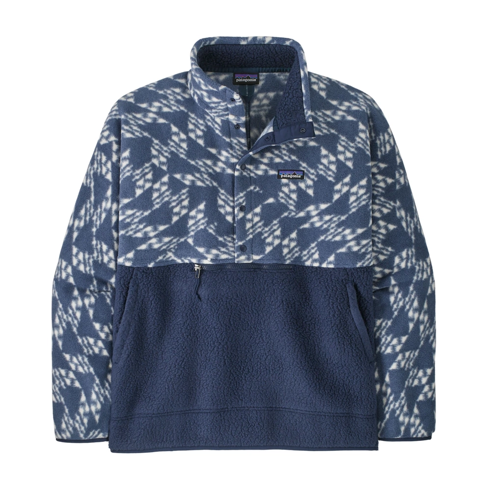 Polar męski Patagonia M's Retro Pile 1/2 Snap P/O - New Navy